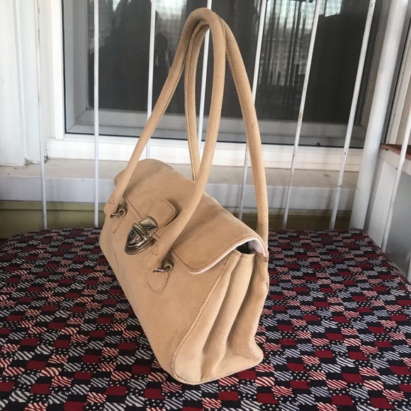 🟢2 FOR $15❣️CUTE GAP PURSE *SALE! *LIGHT TAN & SILVER *PINK *VINTAGE Y2K! - Picture 3 of 11